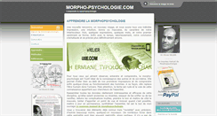 Desktop Screenshot of morpho-psychologie.com